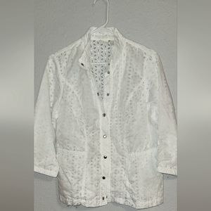 White Dress Jacket by Chico's